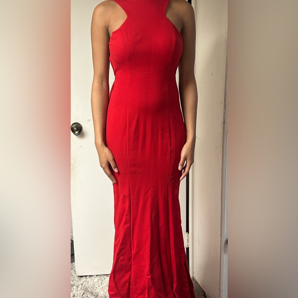 Xscape Red Prom Dress Size 2P
